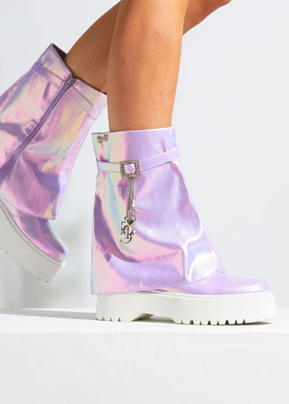 Luna Combat Boot - Sparkl Fairy Couture