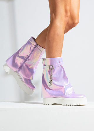 Luna Combat Boot - Sparkl Fairy Couture