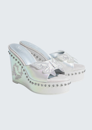 Bianca Wedge - White