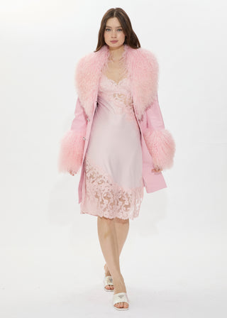 Elle Trench Coat - Rosée