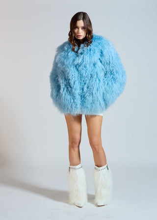 Bleu Fur Coat