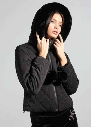 Noir Puffer Coat