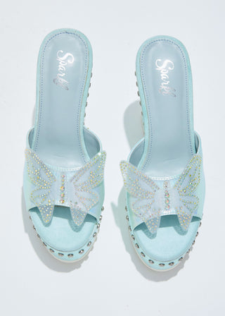 Bianca Wedge - Blue