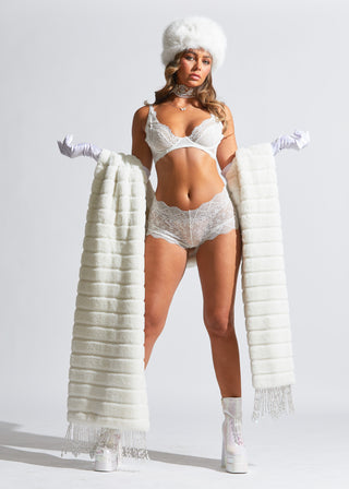 Mila Mink Scarf - Sparkl Fairy Couture