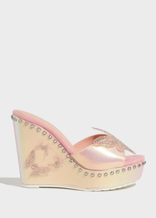Bianca Wedge - Pink
