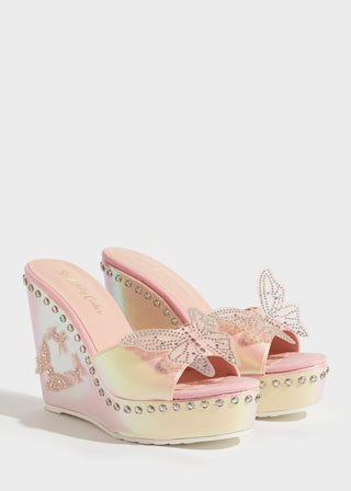 Bianca Wedge - Pink