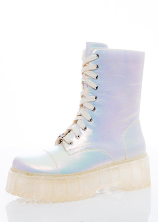 Elle Combat Boot - Sparkl Fairy Couture