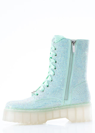 Jade Combat Boot - Sparkl Fairy Couture