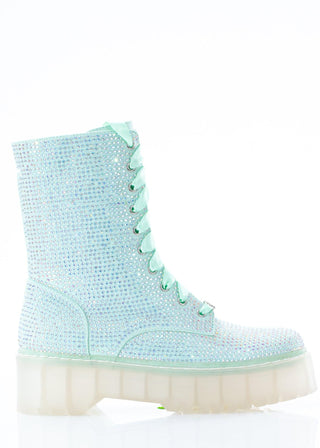 Jade Combat Boot - Sparkl Fairy Couture