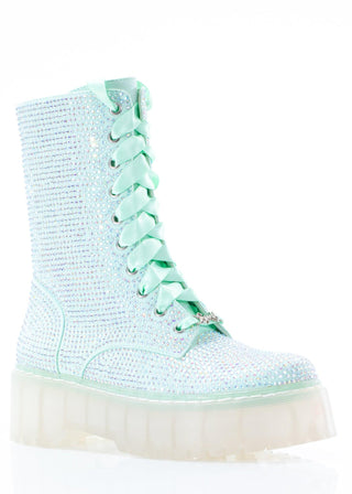 Jade Combat Boot - Sparkl Fairy Couture
