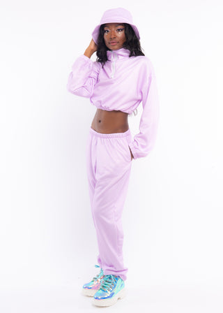 Lavender Fleece Sweat Pants - Sparkl Fairy Couture