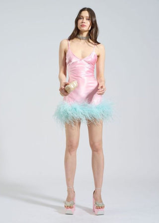 Taylor Dress - PINK/BLUE
