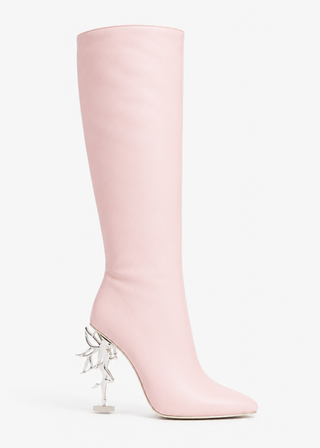 Fairy Icon Leather Boot - Roseé