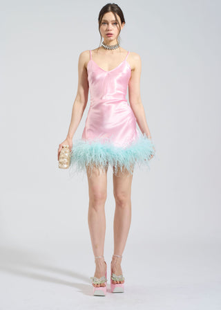 Taylor Dress - PINK/BLUE
