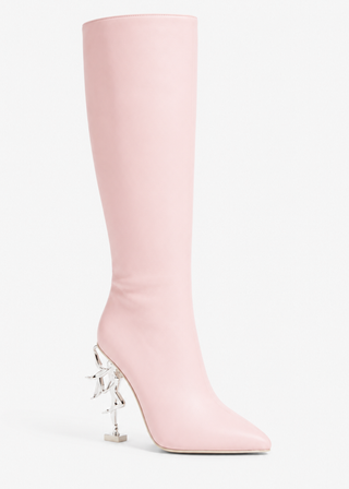 Fairy Icon Leather Boot - Roseé
