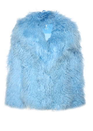 Bleu Fur Coat