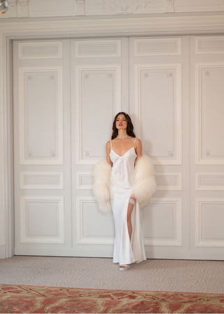 Blanc Cassé Fur Coat