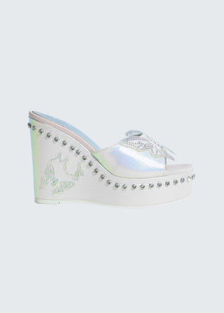 Bianca Wedge - White