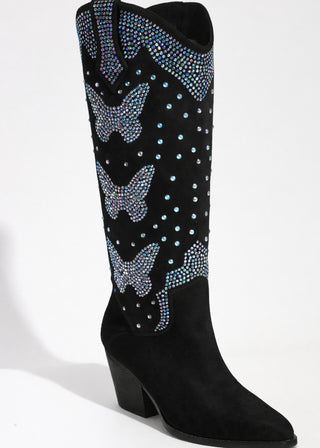 Aurora Cowboy Boot - Black