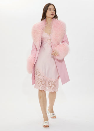 Elle Trench Coat - Rosée