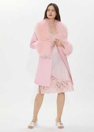 Elle Trench Coat - Rosée