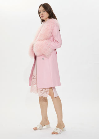 Elle Trench Coat - Rosée