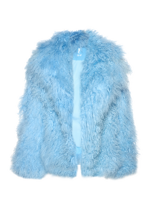 Bleu Fur Coat