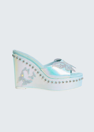 Bianca Wedge - Blue