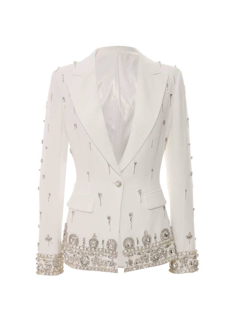 Francesca Blazer - White