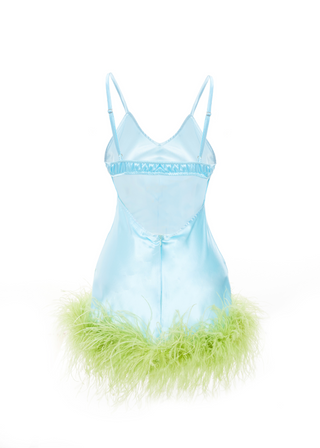 Taylor Dress - BLUE/GREEN