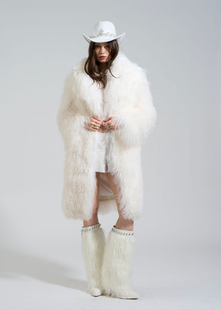 Blanc Cassé Full Length Coat
