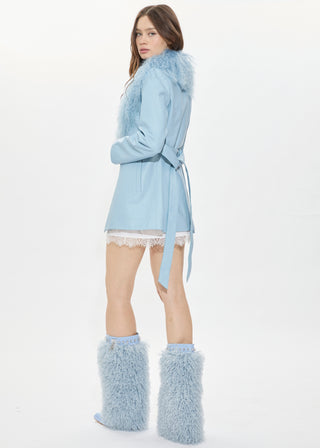 Isabel Trench Coat - Bleu
