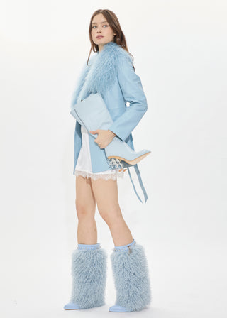 Isabel Trench Coat - Bleu
