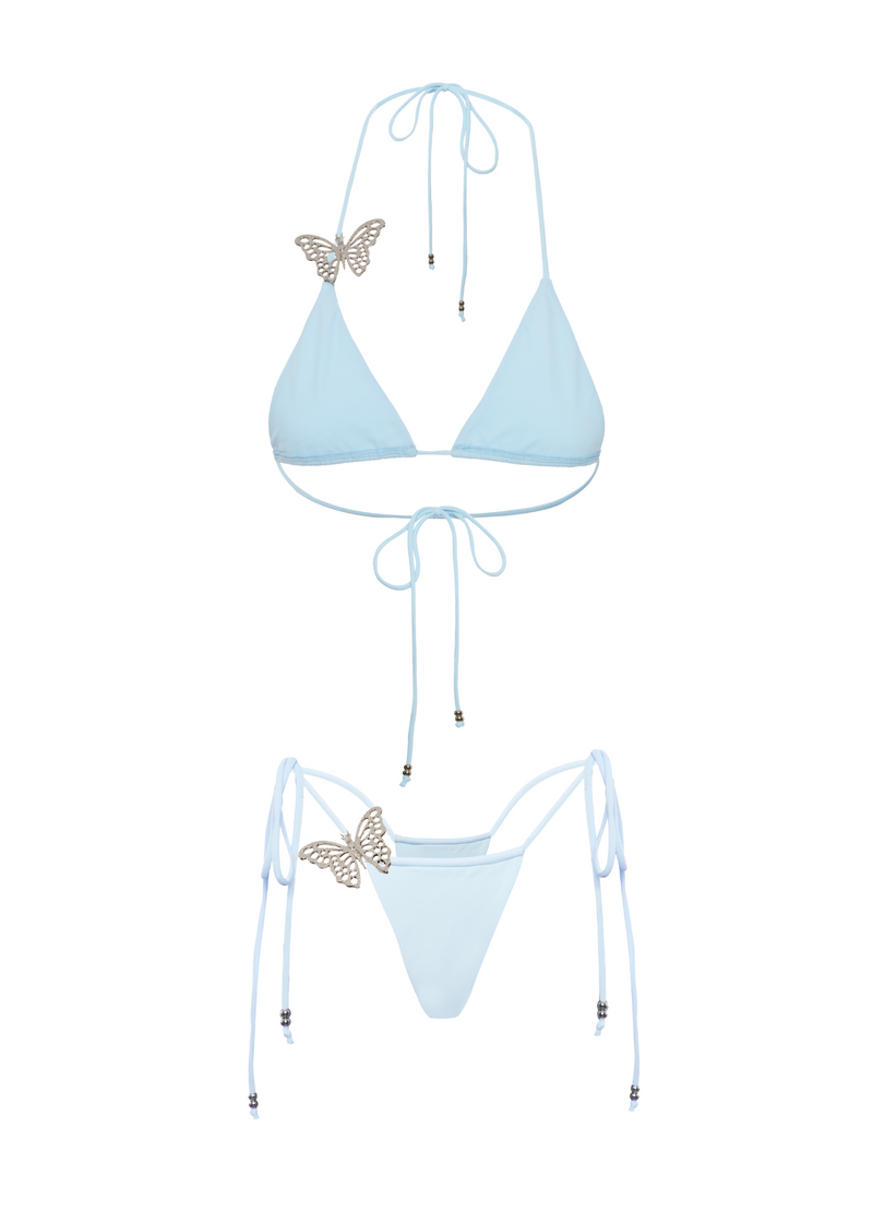 Aurora Butterfly Bikini - Blue
