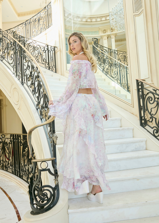 Tokyo Sheer Silk Long Sleeve Top