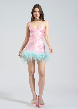 Taylor Dress - PINK/BLUE