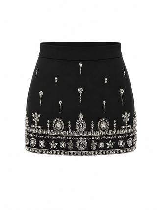 Francesca Mini Skirt- Black