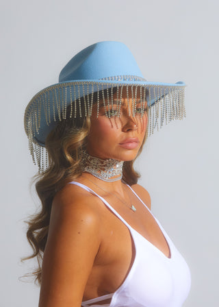 Dolly Blue Hat