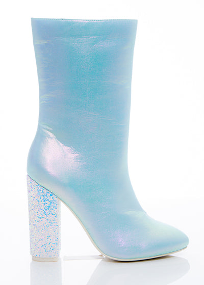 Light Blue Fairy Mini Boot