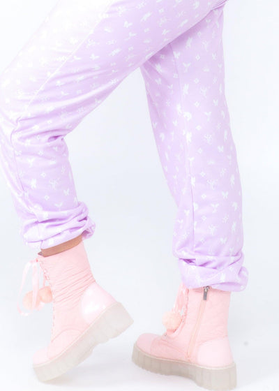 Pink Puffer Combat Boot