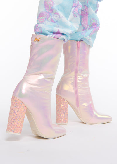 Pink Fairy Mini Boot