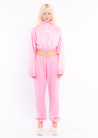 Pink Fleece Sweat Pants - Sparkl Fairy Couture 