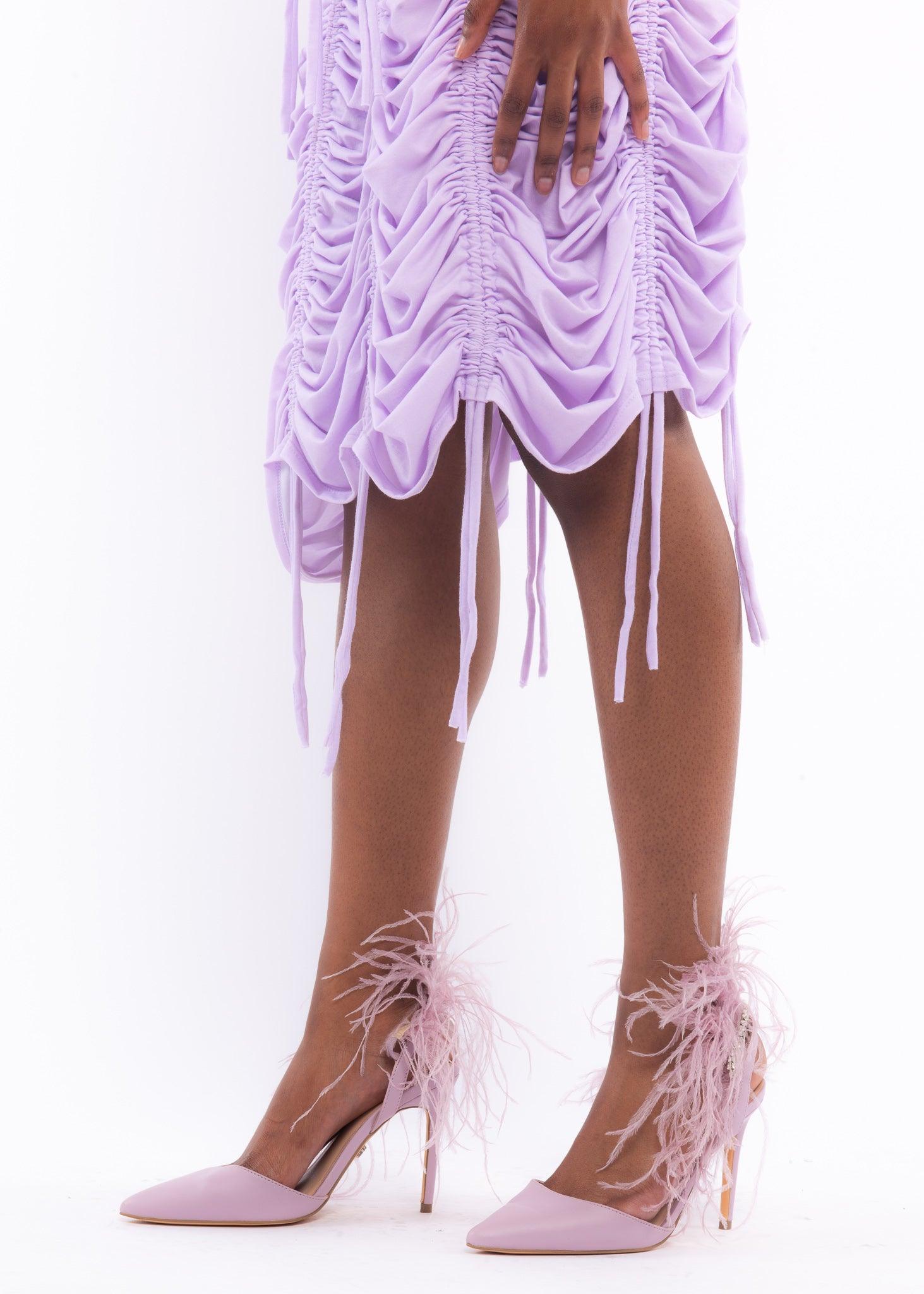 Pointed lilac Pumps